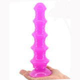 Pagoda Anal Plug with Suction Cup, 3 Colors - Own Pleasures