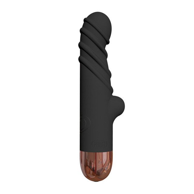 Silicone Ribbed Vibrator, 3 Colors Own Pleasures Silicone Ribbed Vibrator, 3 Colors Own Pleasures