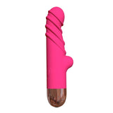 Silicone Ribbed Vibrator, 3 Colors - Own Pleasures