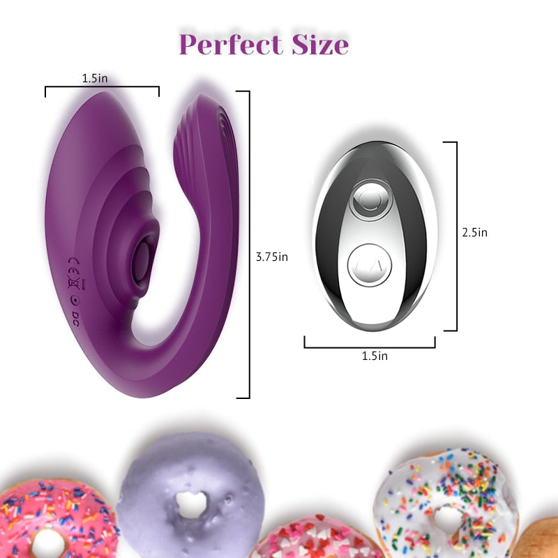 Wireless Vibrator For Clitoral and G-Spot Stimulation - Own Pleasures