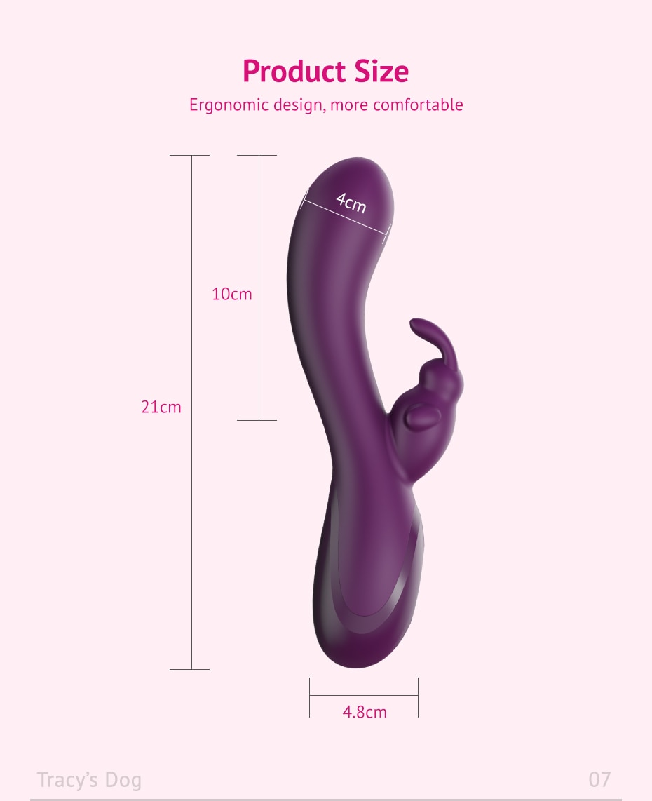 Deep Penetration Rabbit Vibrator for G Spot and A Spot Stimulation - Own Pleasures