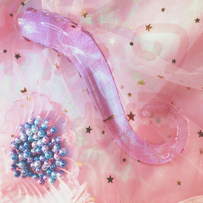 Seahorse Crystal and Pyrex Glass Dildos - Own Pleasures