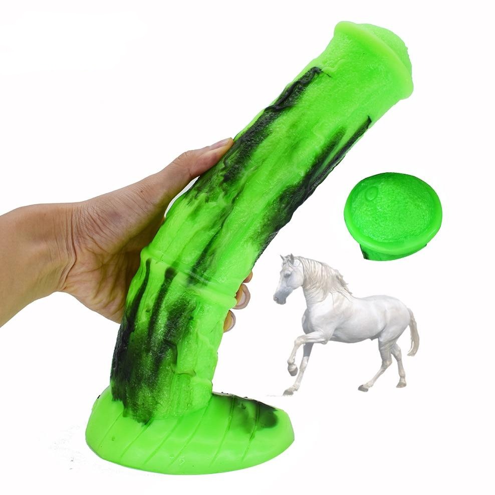 Colorful Huge Horse Dildo, 3 Colors - Own Pleasures