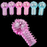 5 pcs Finger Spiked Condoms Reusable | IE Issues Extensions - Own Pleasures