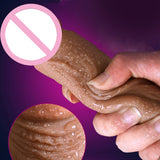 Realistic Skin Big Dildo With Suction Cup - Own Pleasures