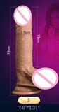 Realistic Skin Big Dildo With Suction Cup - Own Pleasures