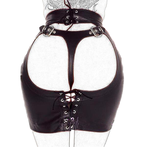 Erotic Fetish Mini Skirt - Own Pleasures