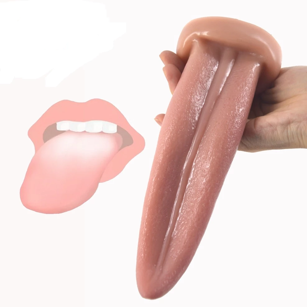 Tongue Dildo, 4 Colors Own Pleasures Tongue Dildo, 4 Colors Own Pleasures