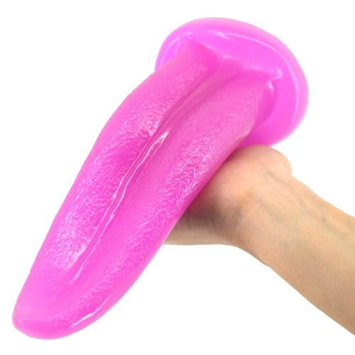 Tongue Dildo, 4 Colors Own Pleasures Tongue Dildo, 4 Colors Own Pleasures