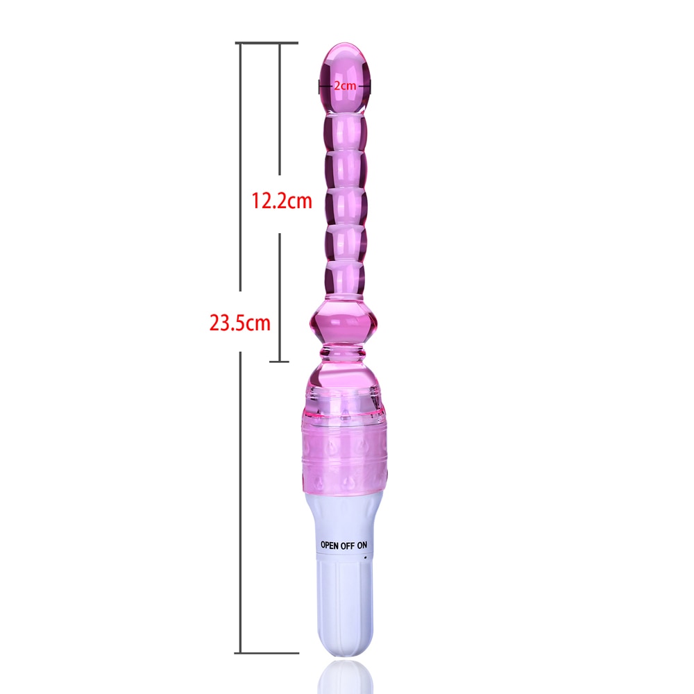 Buy Jelly Beads Anal/Vaginal Stick Vibrator