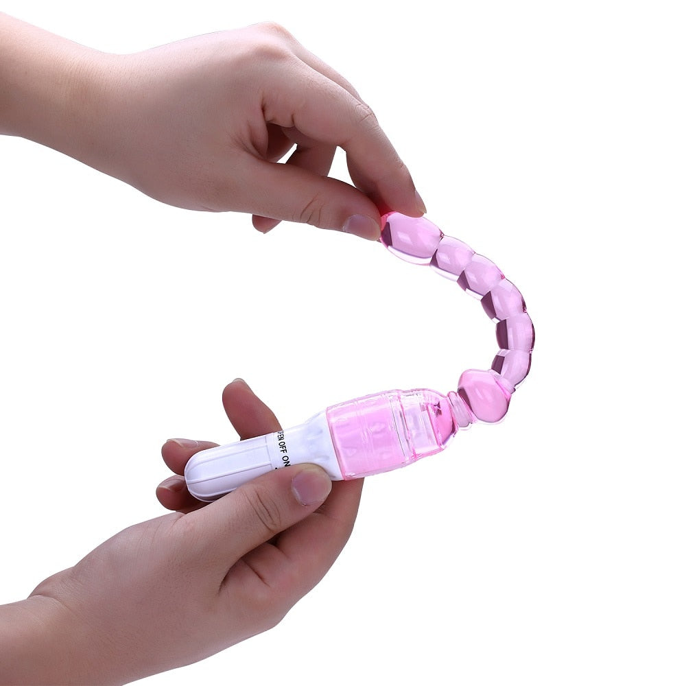 Buy Jelly Beads Anal/Vaginal Stick Vibrator - Own Pleasures Buy Jelly Beads Anal/Vaginal Stick Vibrator - Own Pleasures