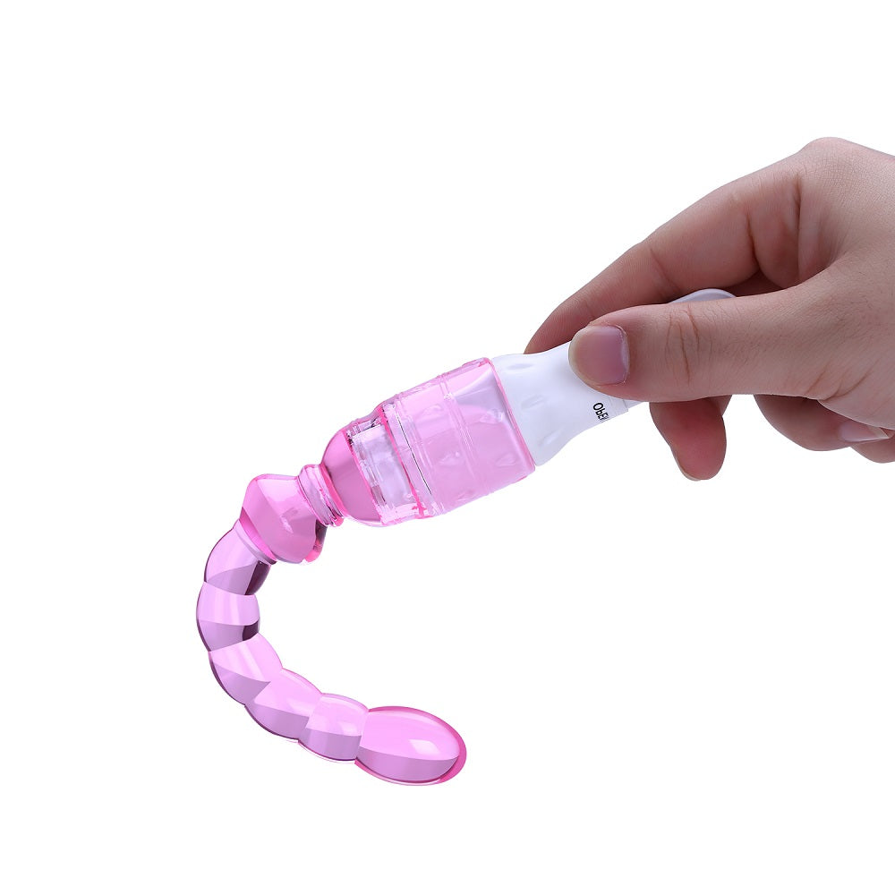 Buy Jelly Beads Anal/Vaginal Stick Vibrator - Own Pleasures
