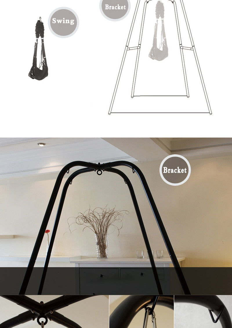 Adjustable Sex Swing Support Frame | BDSM Hanging Chair – Own Pleasures