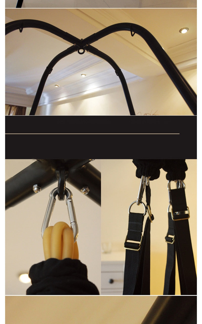 Adjustable Sex Swing Support Frame | BDSM Hanging Chair – Own Pleasures