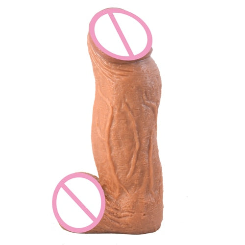 3.18 inch Thick Giant Dildo, 5 Colors - Own Pleasures