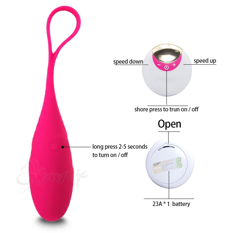 Wireless Remote Vibrating Vagina Egg - Own Pleasures