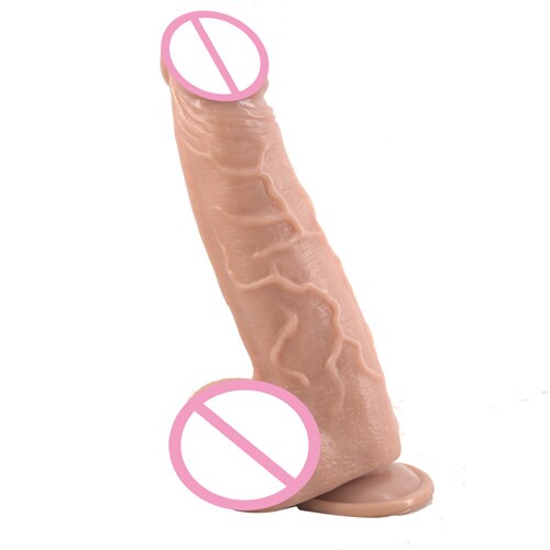 2.17" thick dildo realistic | big penis suction cup | strapon dildo - Own Pleasures