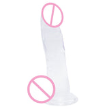 Soft Long Realistic Jelly Dildo - Own Pleasures
