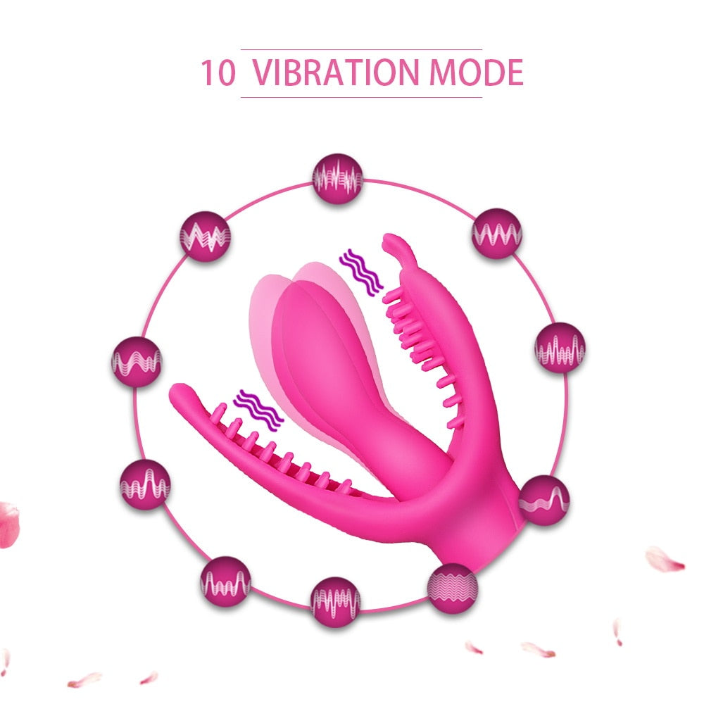 3 Point Stimulator Rabbit Vibrator for Women - Own Pleasures
