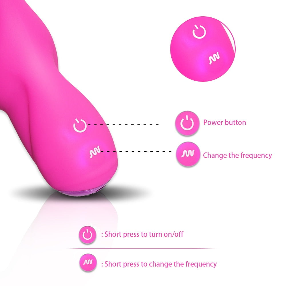 3 Point Stimulator Rabbit Vibrator for Women Own Pleasures 3 Point Stimulator Rabbit Vibrator for Women Own Pleasures