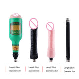 Automatic Thrusting Vibrator Set with Pocket Pussy - Own Pleasures