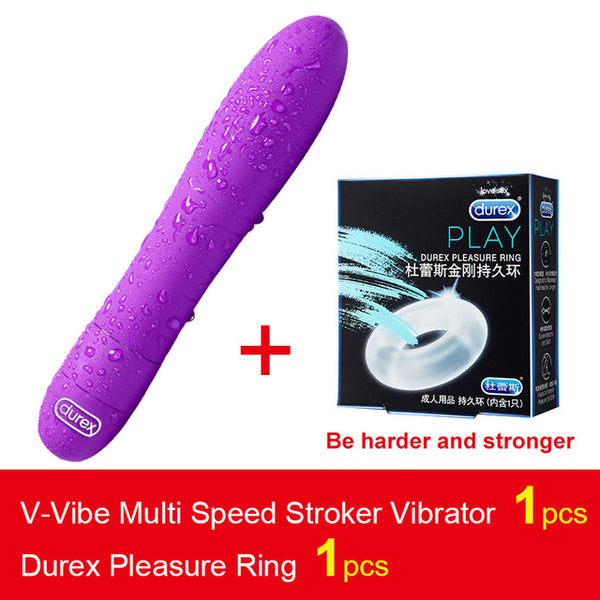 Durex Multi-Speed Waterproof Vibrator For Woman Own Pleasures Durex Multi-Speed Waterproof Vibrator For Woman Own Pleasures