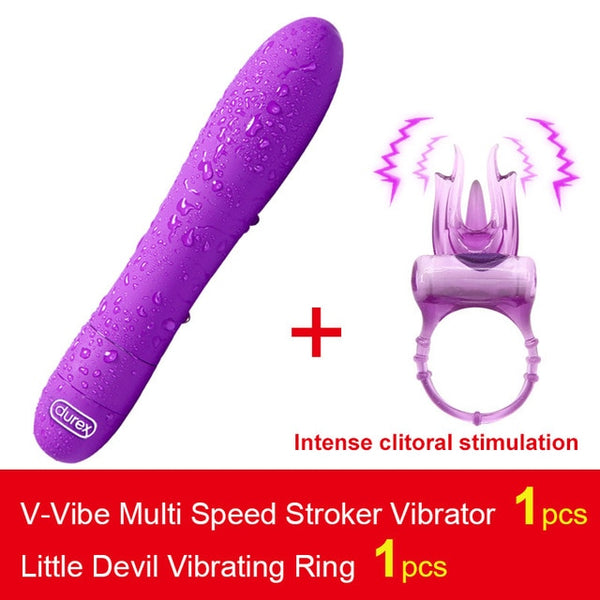 Durex Multi-Speed Waterproof Vibrator For Woman Own Pleasures Durex Multi-Speed Waterproof Vibrator For Woman Own Pleasures