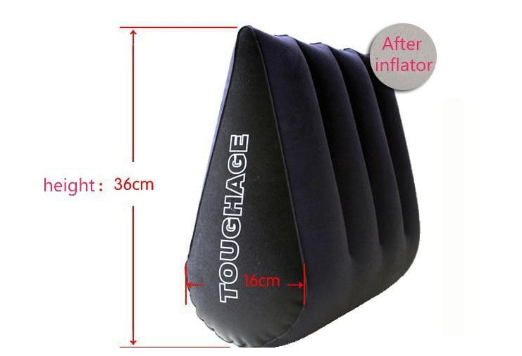 Inflatable Sex Pillow | Triangle Magic Wedge Pillow | Erotic Cushion - Own Pleasures