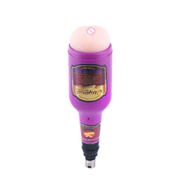 Realistic Anus and Vagina for Sex Machine - Purple