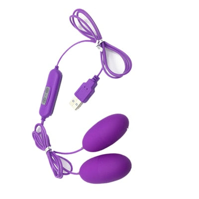 20 Speed USB Dual Egg Vibrator Own Pleasures 20 Speed USB Dual Egg Vibrator Own Pleasures