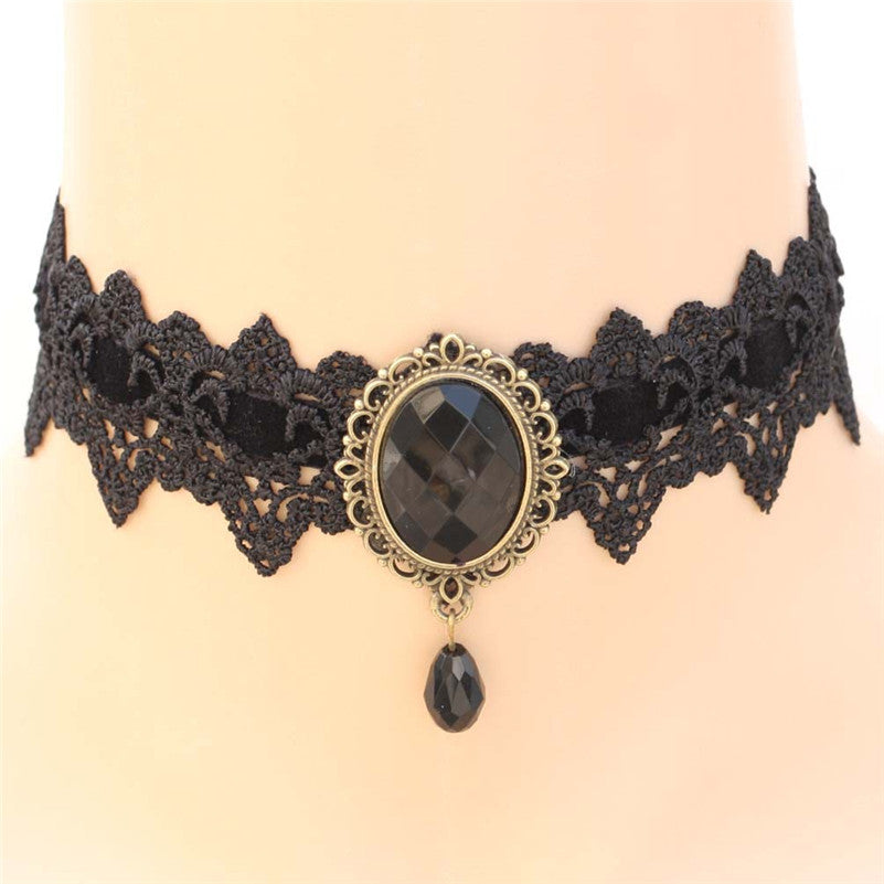 5 Types of Necklace Rhinestone | BDSM Bondage Collar - Own Pleasures