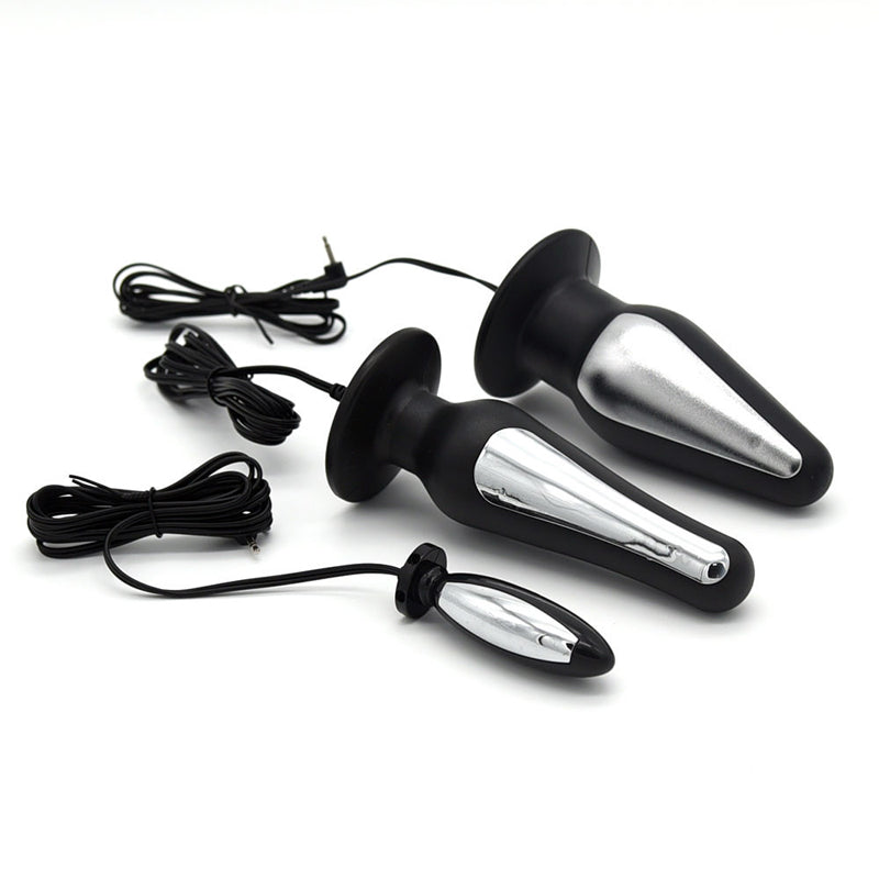 electro anal plug Thunderbolt Electric Shock Remote Anal Plug – cellmatecage main image 0