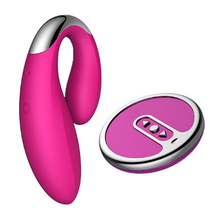 Curved Dual Vibrator - Wireless 10 Speed Own Pleasures Curved Dual Vibrator - Wireless 10 Speed Own Pleasures