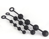 Silicone Big Anal Beads, S-L - Own Pleasures