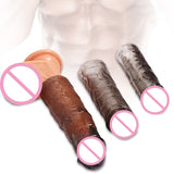 3PC Reusable Textured Penis Sleeve Extender | Penis Sheath - Own Pleasures