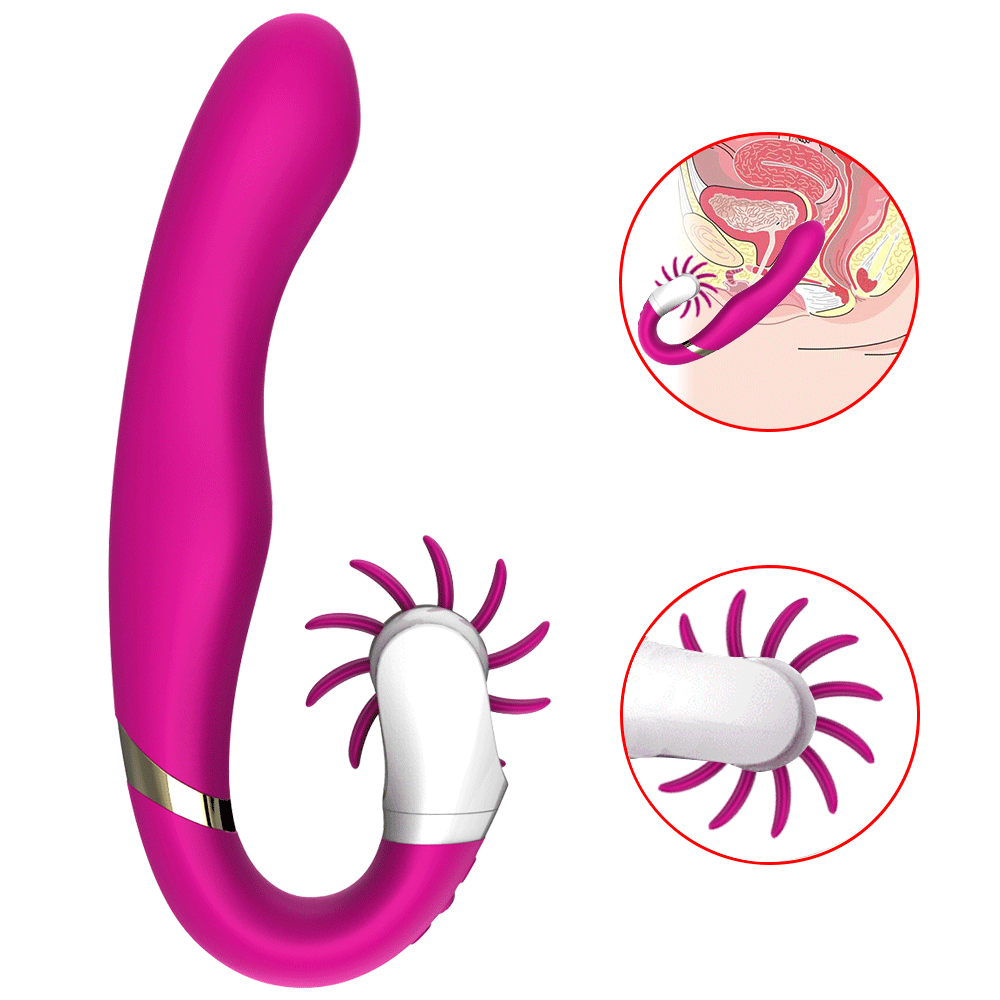 12 Speed Oral Sex Dildo Vibrators - Own Pleasures
