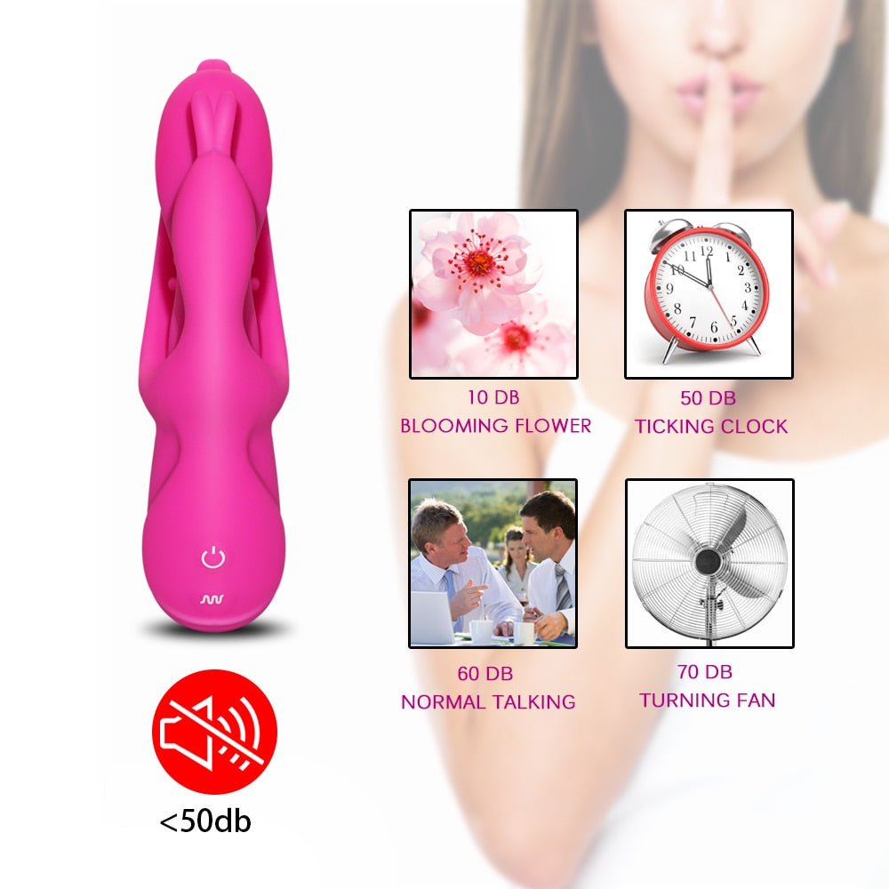 3 Point Stimulator Rabbit Vibrator for Women Own Pleasures 3 Point Stimulator Rabbit Vibrator for Women Own Pleasures