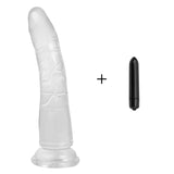 Realistic Soft Dildo with Optional Bullet Vibrator - Own Pleasures