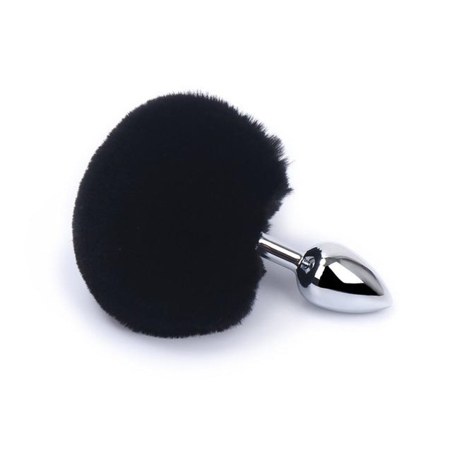 Buy Stainless Bunny Tail Butt Plug Online - Own Pleasures Buy Stainless Bunny Tail Butt Plug Online - Own Pleasures