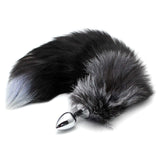 Fox Tail Stainless Steel Butt Plug - Own Pleasures