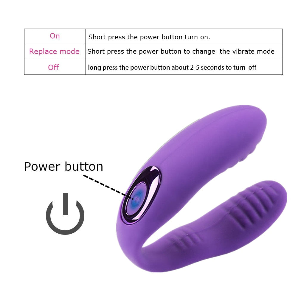 U Type Vibrator 10 Speed Vibrator Own Pleasures U Type Vibrator 10 Speed Vibrator Own Pleasures