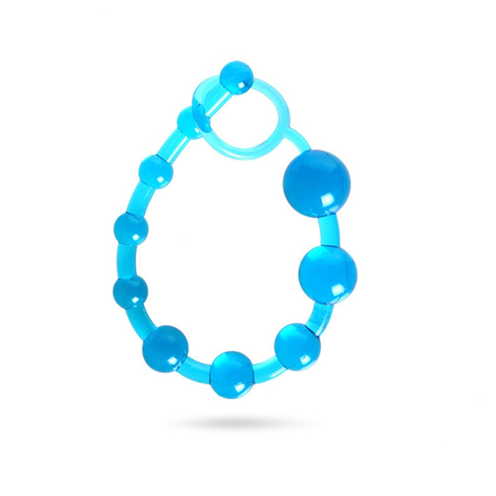 Anal Beads Butt Plug, 3 Colors Own Pleasures Anal Beads Butt Plug, 3 Colors Own Pleasures
