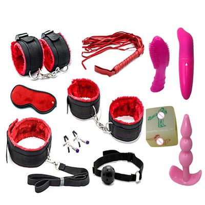 BDSM Bondage Set, 12 Pieces - Own Pleasures