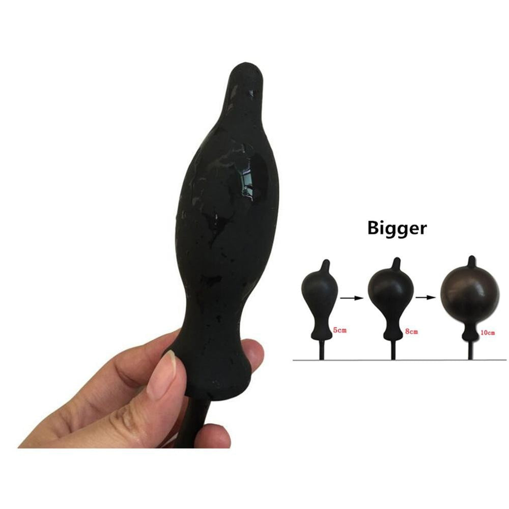 Buy Silicone Inflatable Expandable Anal Plug Online photo pic