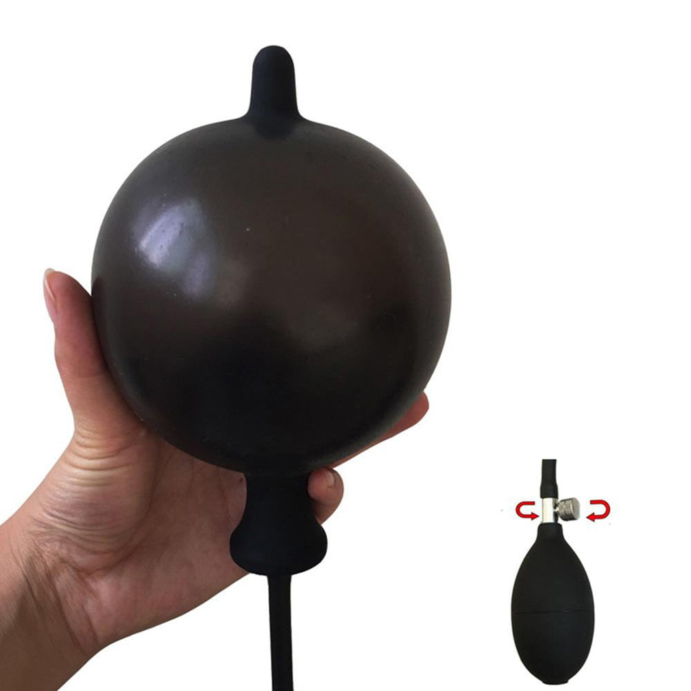 Silicone Inflatable Expandable Anal Plug - Own Pleasures