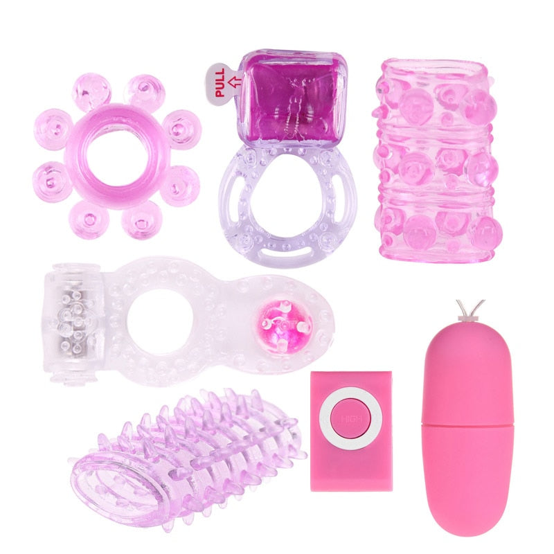6pcs Sex Toys Kit Own Pleasures 6pcs Sex Toys Kit Own Pleasures