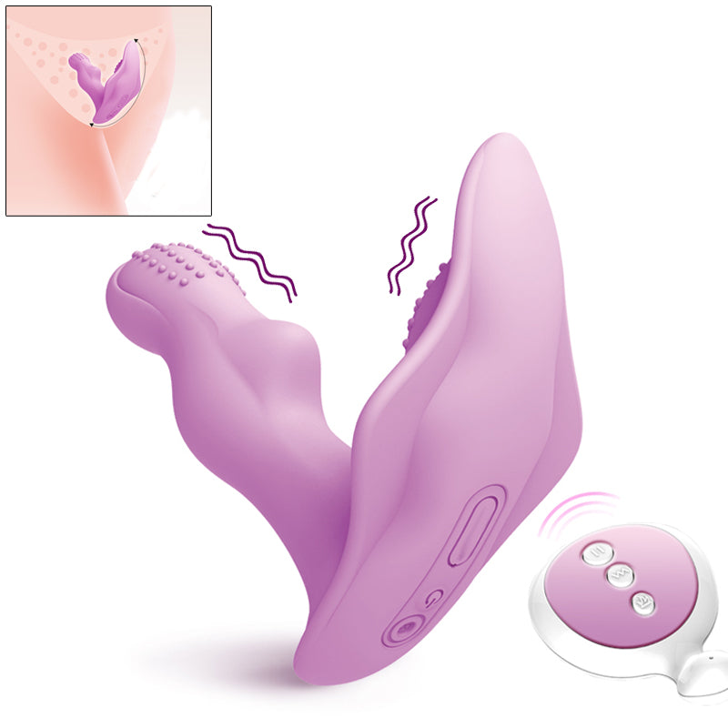 Wearable Butterfly Strapless Vibrator for Women Panties Own Pleasures Wearable Butterfly Strapless Vibrator for Women Panties Own Pleasures