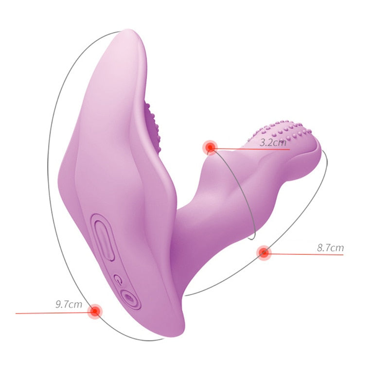 Wearable Butterfly Strapless Vibrator for Women Panties - Own Pleasures