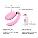 Wireless Remote Control U Type Vagina Anal Vibrator For Women - Own Pleasures
