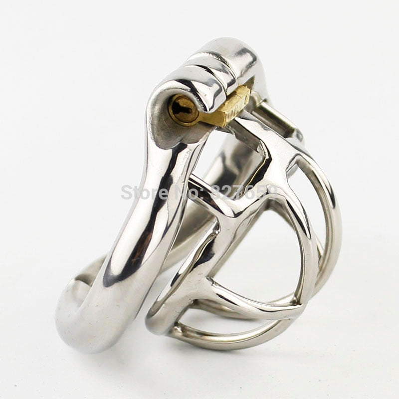 Small Stainless Steel Chastity Cage - Own Pleasures